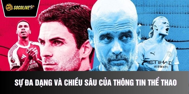 Sự đa dạng và chiều sâu của thông tin thể thao hiện đại