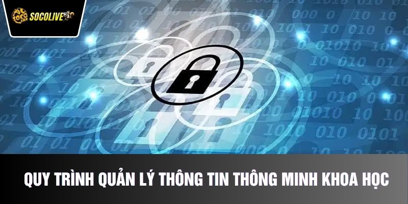 Quy trình quản lý thông tin thông minh và khoa học