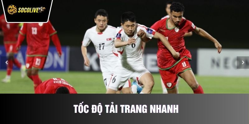 Tốc độ tải trang nhanh